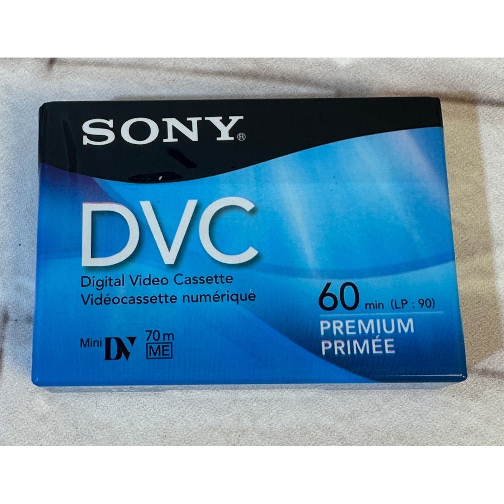 Sony DVM60PRR Mini DV‎ Digital Video Cassette 60 min Premium Sealed New